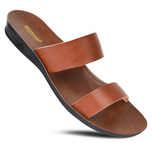 Load image into Gallery viewer, Aerosoft - Pansvy LS4866 Double Strappy Dressy Outdoor Walking Comfort Flats for Women Sandals