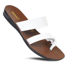 Load image into Gallery viewer, Aerosoft - Violet LS4865 Split Toe Strap Cute Casual Summer Slide Sandals for Women