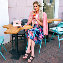 Load image into Gallery viewer, Aerosoft - Violet LS4865 Split Toe Strap Cute Casual Summer Slide Sandals for Women