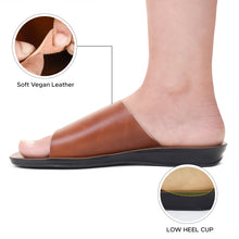 Load image into Gallery viewer, Aerosoft - Salvia LS4867 Cute Comfortable Open Toe Walking Casual Slide Sandals for Women