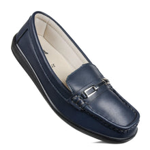 Load image into Gallery viewer, Aerosoft - Stepis CL0816 Navy female loafers
