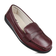 Load image into Gallery viewer, Aerosoft - Wine Walkish CL0813 slip on loafers women