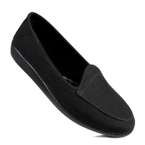 Aerosoft - Casual Fashion Closed Round Toe Comfortable Walking Flat Shoes For Women -Footwear - Aerosoftfootwearusallc