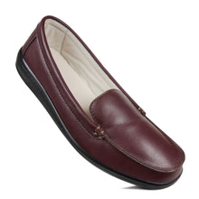 Load image into Gallery viewer, Aerosoft - Normsic Wine CL0814 Women comfy loafers
