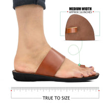 Load image into Gallery viewer, Aerosoft - Veawil LS4829 Brown Women orthotic slide sandals5