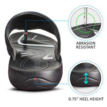 Load image into Gallery viewer, Aerosoft - Suzy S3902 Women Black summer flip flops3