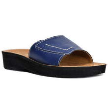 Load image into Gallery viewer, Aerosoft - Prissy LK0922 Navy women's fashion slides1