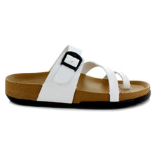 Load image into Gallery viewer, Aerosoft - Dart HL1203 White comfortable slides for women4