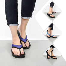 Load image into Gallery viewer, Aerosoft - Women Violet Chameleon A08C5 thong strap flip flops1