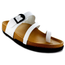 Load image into Gallery viewer, Aerosoft - Dart HL1203 White comfortable slides for women1
