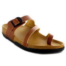 Load image into Gallery viewer, Aerosoft - Dart HL1203 Brown comfortable slides for women1