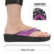 Load image into Gallery viewer, Aerosoft - Anette A0815 Purple thong sandals women4