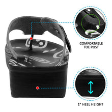 Load image into Gallery viewer, Aerosoft - Emoji A0892 Black strap sandals women3