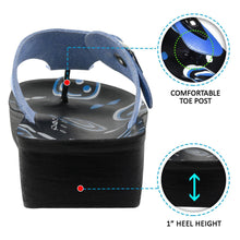 Load image into Gallery viewer, Aerosoft - Emoji A0892 Blue strap sandals women3