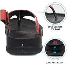 Load image into Gallery viewer, Aerosoft - Tuck S5901 Red women's slingback sandals4