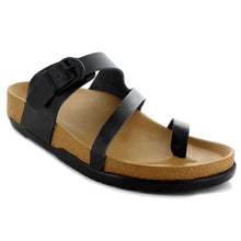 Load image into Gallery viewer, Aerosoft - Dart HL1203 Black comfortable slides for women1