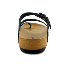 Load image into Gallery viewer, Aerosoft - Dart HL1203 Black comfortable slides for women3