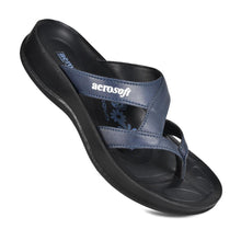 Load image into Gallery viewer, Aerosoft - Kumo Navy S5902 Women strappy slides