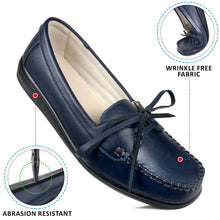Load image into Gallery viewer, Aerosoft - Moxy CL0815 Navy WOmen stylish loafers2
