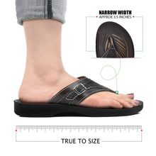 Load image into Gallery viewer, Aerosoft - Elmush S6103 Women Brown supportive thong sandals4