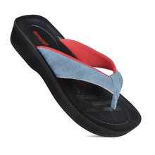 Load image into Gallery viewer, Aerosoft - Women RED Serge LA08C6 cute thong sandals
