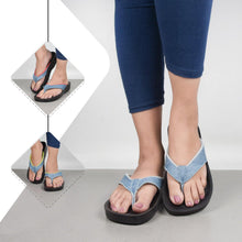 Load image into Gallery viewer, Aerosoft - Women Grey Serge LA08C6 cute thong sandals1

