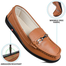 Load image into Gallery viewer, Aerosoft - Stepis CL0816 Tan female loafers2
