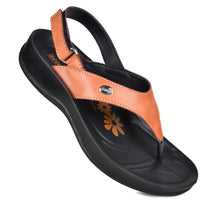 Load image into Gallery viewer, Aerosoft - Tuck S5901 Tan women's slingback sandals