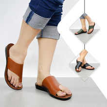 Load image into Gallery viewer, Aerosoft - Women Daffodil Brown cute slide sandals2