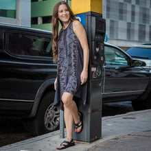 Load image into Gallery viewer, Aerosoft - Deke Women Navy S5904 slingback sandals with arch support1