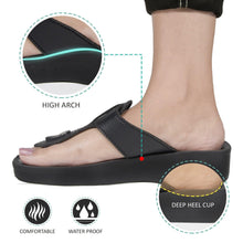 Load image into Gallery viewer, Aerosoft - Freedom A0851 Black sandals for women2
