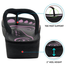 Load image into Gallery viewer, Aerosoft - Glitter A0825 Women Pink thong style sandals3