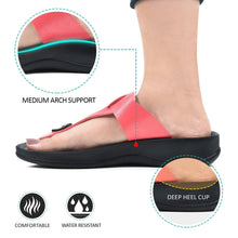 Load image into Gallery viewer, Aerosoft - Meadow S5909 Pink Women thong slip on sandals2
