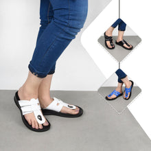 Load image into Gallery viewer, Aerosoft - Morphis Women White S5908 t strap thong sandals3
