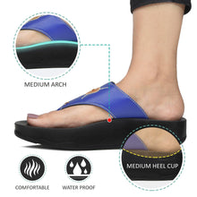 Load image into Gallery viewer, Aerosoft - Pyrim Blue LS5712 ladies platform sandals2