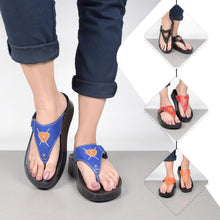 Load image into Gallery viewer, Aerosoft - Pyrim Blue LS5712 ladies platform sandals1
