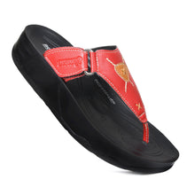 Load image into Gallery viewer, Aerosoft - Pyrim Red LS5712 ladies platform sandals
