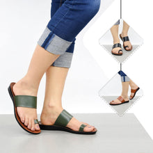 Load image into Gallery viewer, Aerosoft - Veawil LS4829 Green Women orthotic slide sandals2