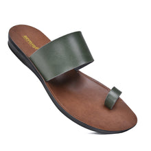 Load image into Gallery viewer, Aerosoft - Veawil LS4829 Green Women orthotic slide sandals