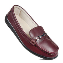 Load image into Gallery viewer, Aerosoft - Stepis CL0816 Wine female loafers
