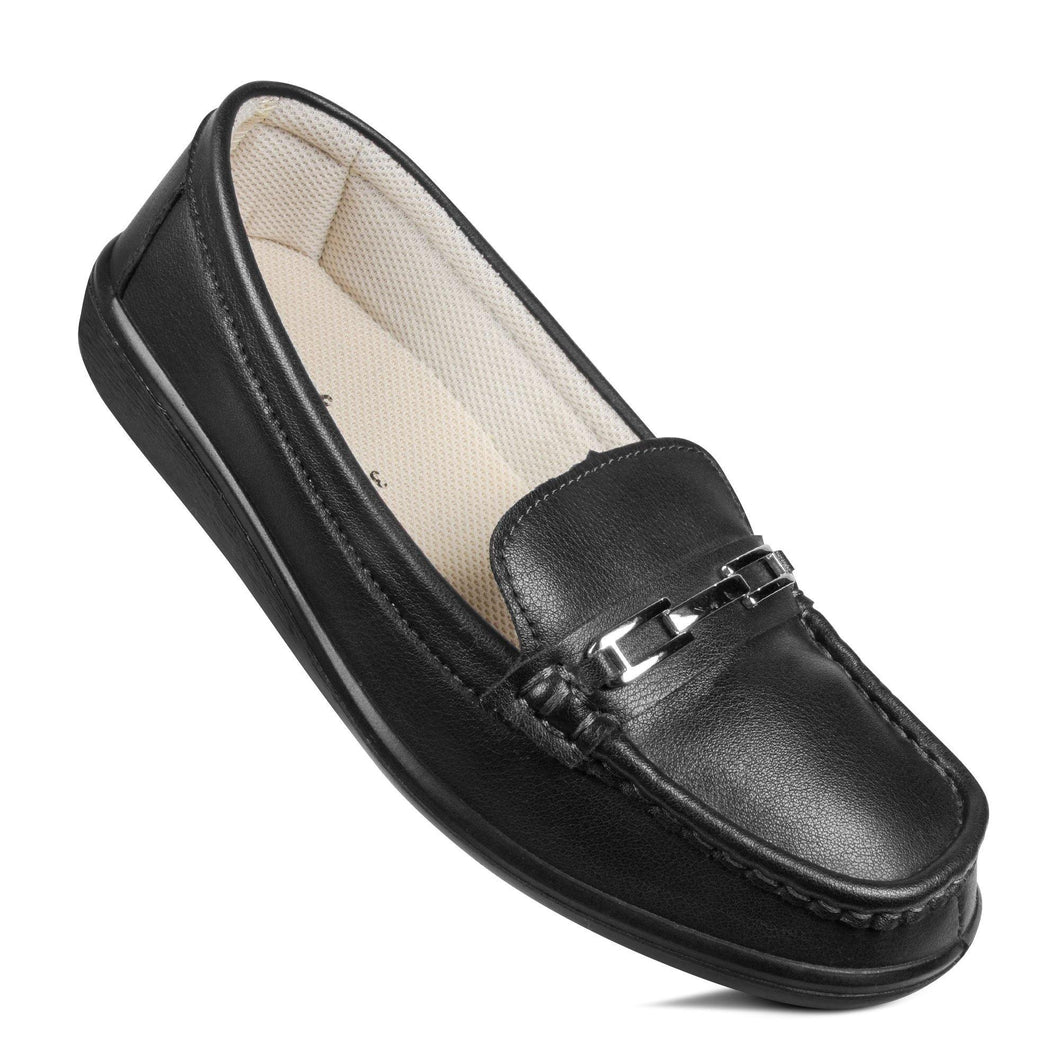 Aerosoft - Stepis CL0816 Black female loafers