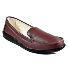 Load image into Gallery viewer, Aerosoft - Normsic Wine CL0814 Women comfy loafers1
