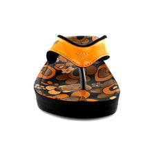 Load image into Gallery viewer, Aerosoft - Hibiscus Orange Women A0864 summer thong sandals1
