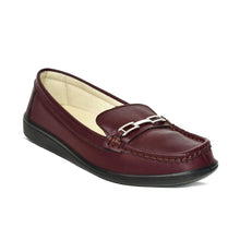 Load image into Gallery viewer, Aerosoft - Stepis CL0816 Wine female loafers1
