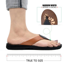 Load image into Gallery viewer, Aerosoft - Paradigm Brown Women S6002 trendy flip flops5
