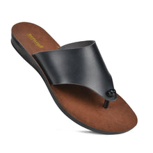 Load image into Gallery viewer, Aerosoft - Lilac LS4828 Women Black comfy slides womens

