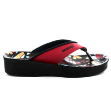 Load image into Gallery viewer, Aerosoft - Butterfly A0877 Women Red cute flip flops
