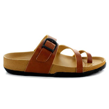 Load image into Gallery viewer, Aerosoft - Dart HL1203 Brown comfortable slides for women4
