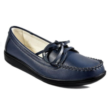 Load image into Gallery viewer, Aerosoft - Moxy CL0815 Navy WOmen stylish loafers1
