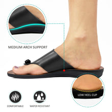 Load image into Gallery viewer, Aerosoft - Lilac LS4828 Women Black comfy slides womens3
